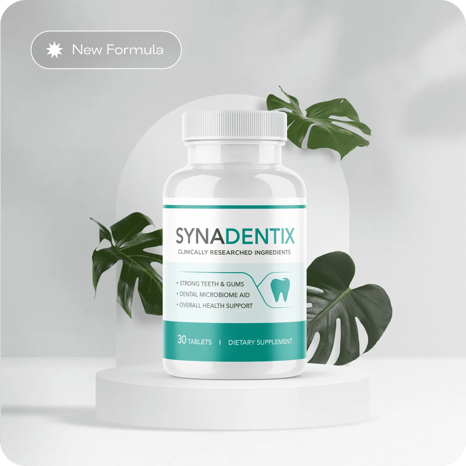 Synadentix chewable dental support bottle