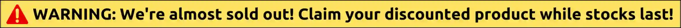 Synadentix limited stock warning banner